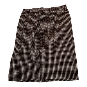 SHEIN Clasi Plus Plaid Elastic Waist Skirt 3XL